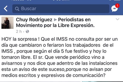 Sorprende suspensión de consultas