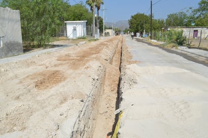 Aún que no tienen agua contarán con drenaje