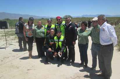 Arriban motociclistas  a Cuatro Ciénegas