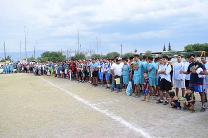 Inauguran futbol rielero