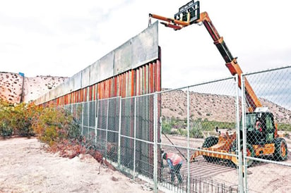 Construirán muro  en marzo o abril