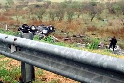 Mueren 8 policías en  accidente carretero