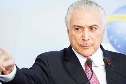 Refuta Temer denuncias sobre cargos de corrupción