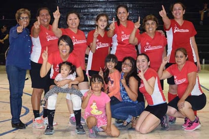 Diamantes flamantes campeonas