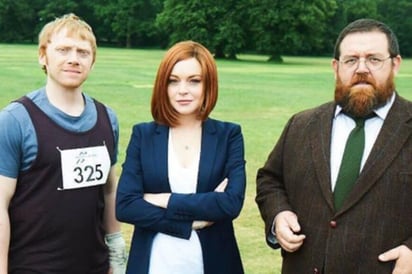 Lindsay Lohan actuará en la tv británica con Rupert Grint