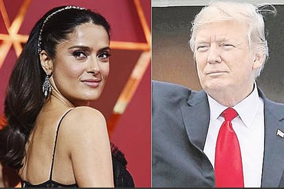 Salma Hayek recuerda cuando Trump quiso salir con ella