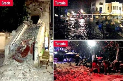 Deja 2 muertos sismo en Grecia