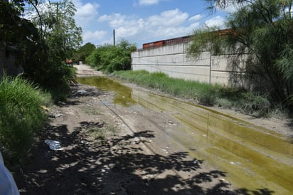 Buscan solución a inundación de drenaje