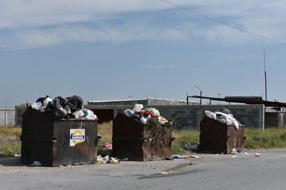 Falla el servicio de recolección de basura