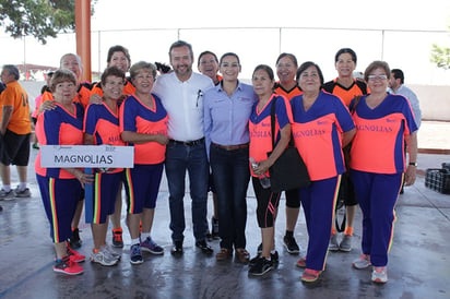 Inauguran segundo torneo  ‘Cachibol del Adulto Mayor’