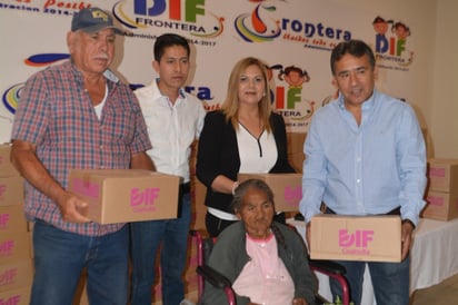 Entrega el DIF Frontera las despensas saludables