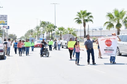 Marchan en demanda de freno al decomiso