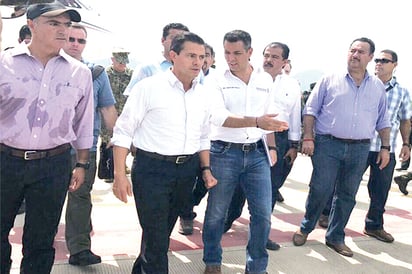 Recorre EPN zonas  afectadas por el sismo