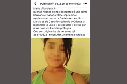 Encuentran a madre e hija