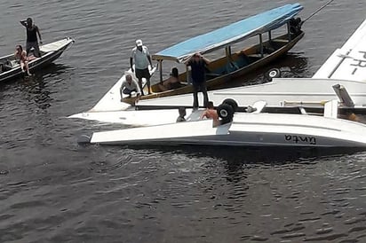 Cae avión de Greenpeace