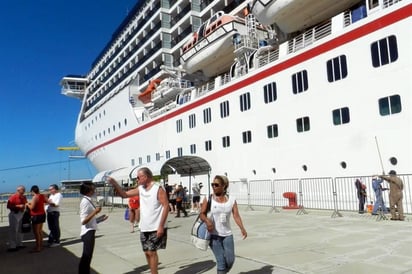 Registra México récord de cruceristas en 2017