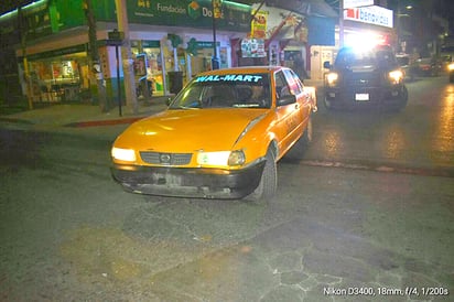 Taxista tuvo  un “Mal Fin”