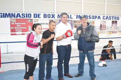 Alcalde en gimnacio de la “Marzopa”