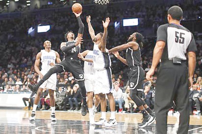 Nets de Brooklyn superan a Orlando Magic