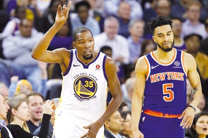 Warriors no sufre ante Knicks