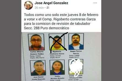 Filtran boleta en redes sociales