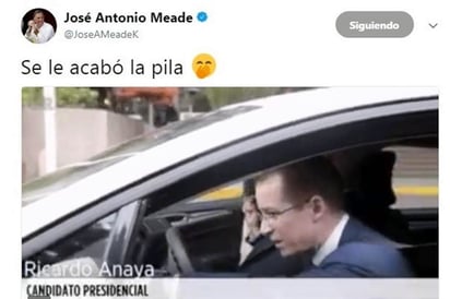 Intercambian burlas Meade y Anaya