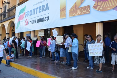 Protestan por abusos y amenazas de Ministeriales