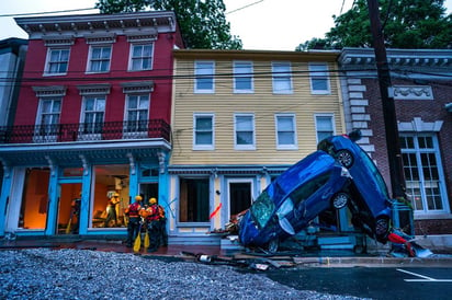 Fuertes inundaciones en Maryland dejan cuantiosos daños