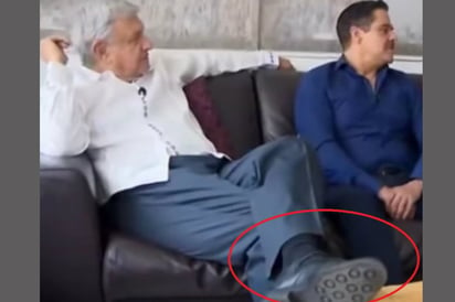 ‘Estallan’ redes por zapatos de lujo de AMLO