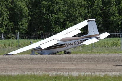 Chocan aviones en pleno vuelo en Alaska