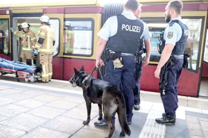 Atacan con cuchillo a dos mexicanos en tren de Berlín