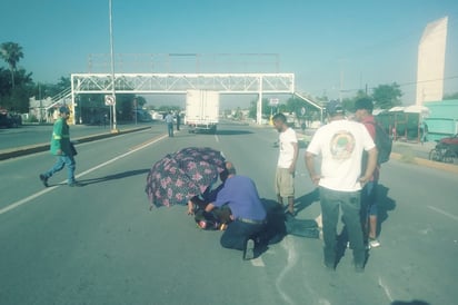 Cafre tumba a motociclista