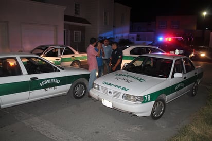 Roban taxi en “La Ley”