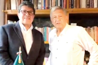 López Obrador se reunió con Ricardo Monreal