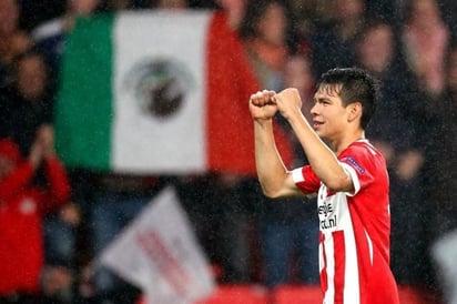 El Chucky Lozano está bien prendido