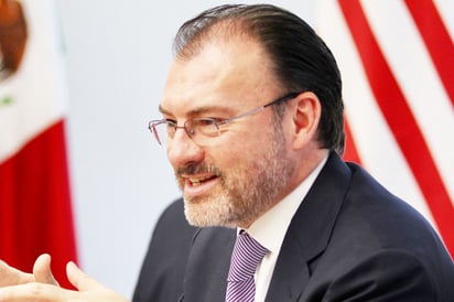 México nunca va pagar por un muro: Videgaray le responde a Trump