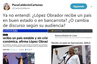 AMLO se retracta