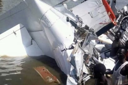 Cae avión en Súdan del Sur