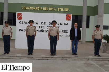 Se retira Teniente Coronel de Infantería