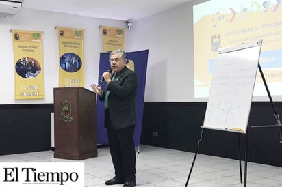 Imparte Rector Conferencia ‘Las Matemáticas son Divertidas’