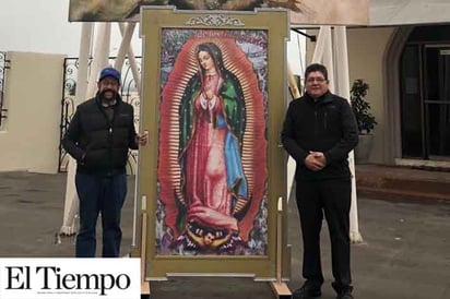 Peregrina Virgen de los inmigrantes