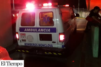 Cae mujer mayor de segundo piso