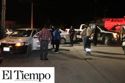 Reportan asalto a un taxista