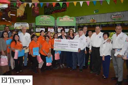 Entrega Merco redondeo al Club Rotario de Monclova