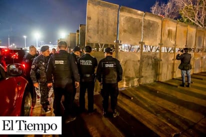 Policía Federal 'blinda' Tijuana para evitar paso de migrantes a San Ysidro