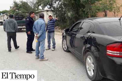 Se pasó un ALTO y no quería pagar