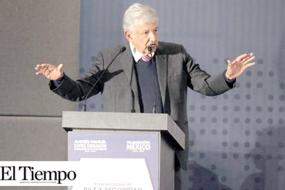 AMLO anuncia creación de Guardia Nacional