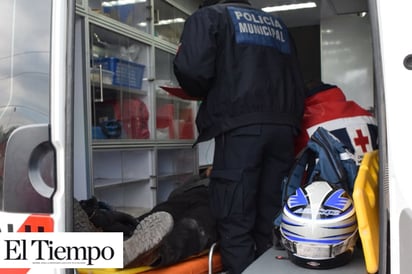 Choca de frente Vs moto en contra