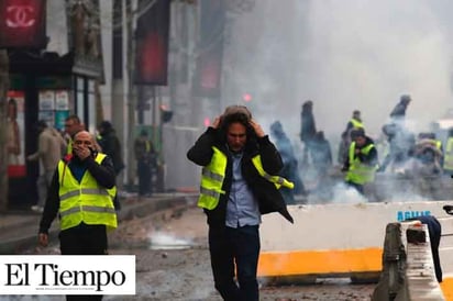 Violentos incidentes en París durante protesta por “gasolinazo”