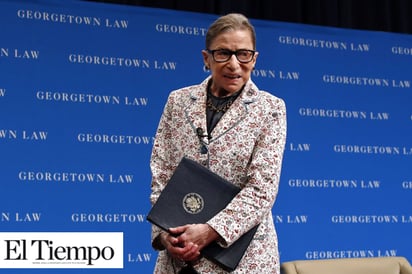 Hospitalizan a Ruth Bader Ginsburg, jueza de la Corte Suprema de EU